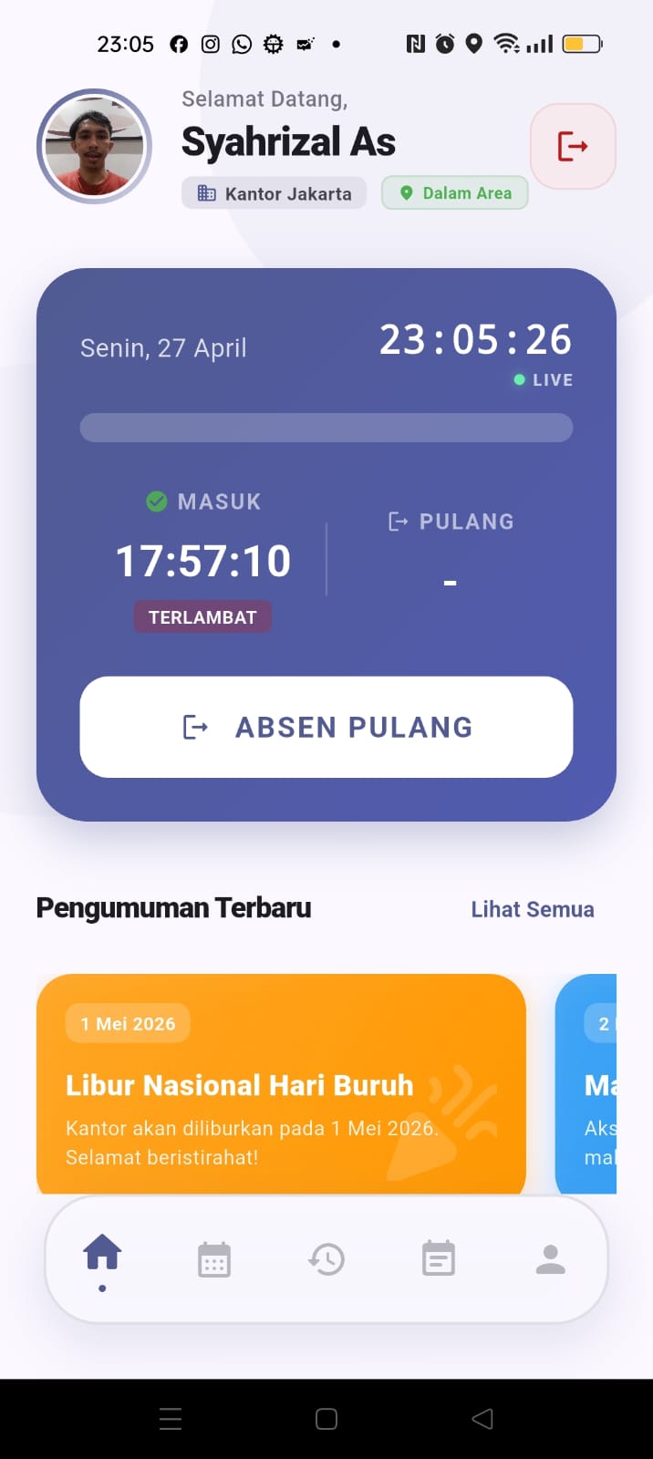 Dashboard Home