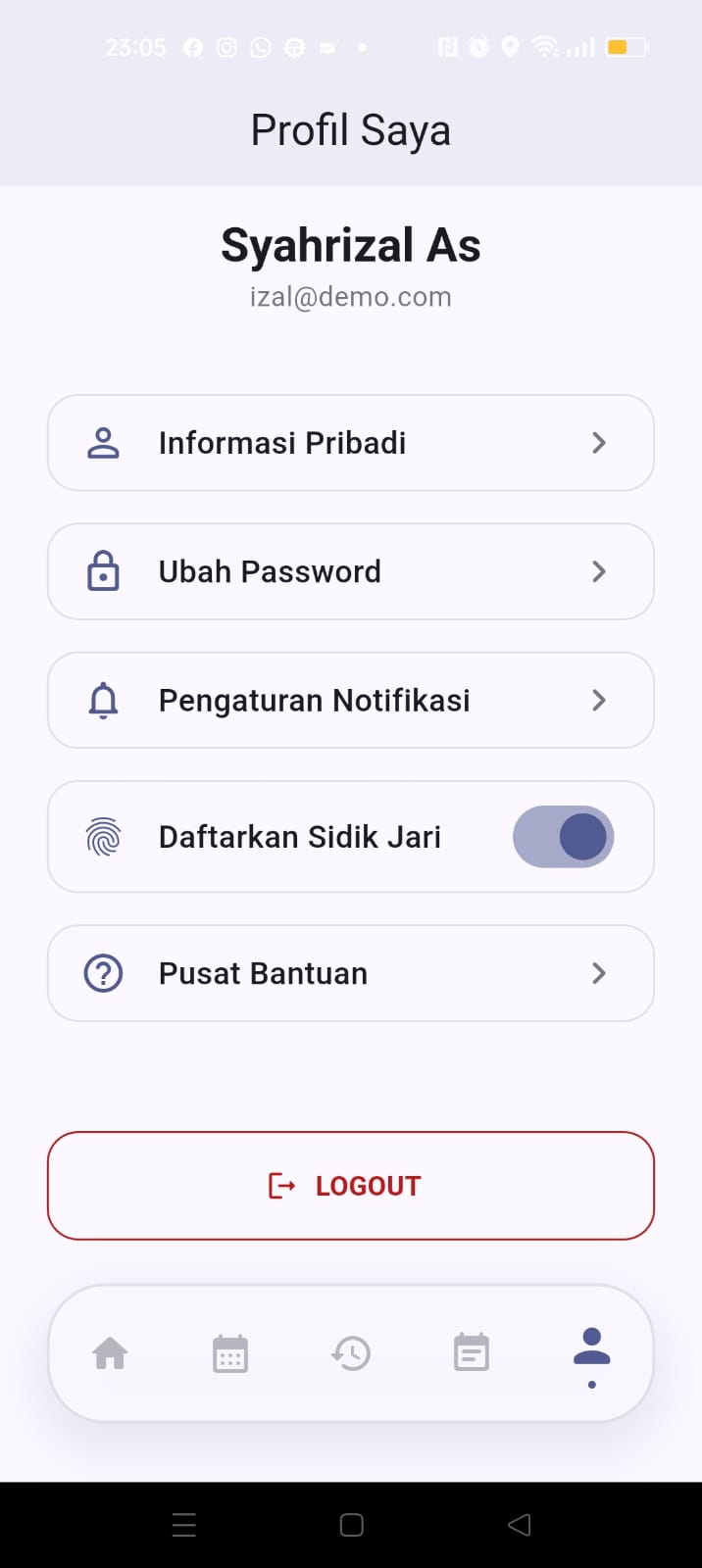 Profile Settings